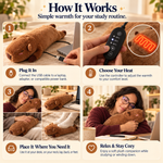The Capy Cuddler™ Heated Capybara Plush